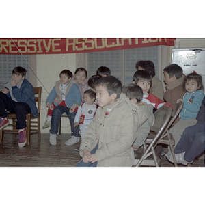 Children at a Chinese Progressive Association party