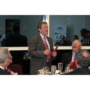 General Richard Neal speaks at the Veterans Memorial dinner