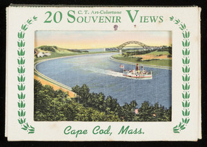 Folder of 20 Souvenir Art-Colortone Views of Cape Cod, Mass.