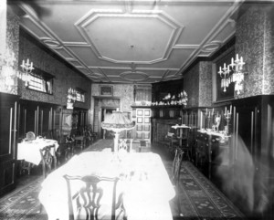 T. Quincy Browne House, 98 Beacon St., Boston, Mass., Dining Room.