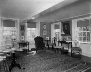 Interior view of Pickering House, parlor, Salem, Mass., undated