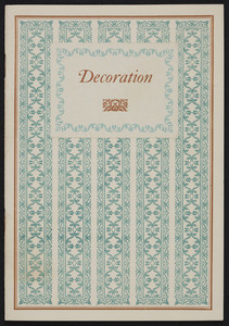 Decoration, The Berkeley Press, printing & typographic service for advertisers, 530 Atlantic Avenue, Boston, Mass., undated