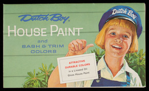 Dutch Boy House Paint and Sash & Trim Colors, National Lead Company, 111 Broadway, New York, New York