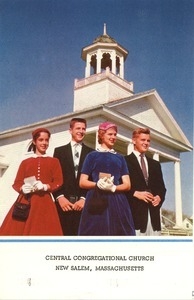 Program for the baccalaureate Sunday service for the New Salem Academy class of 1963