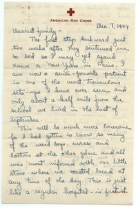 Letter from Maida Riggs to Riggs family