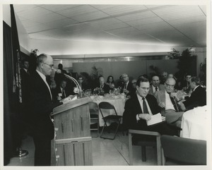 Jeremiah Milbank, Jr. speaking at an ICD conference