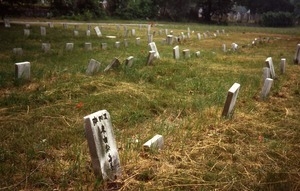Mt. Hope Cemetery (Boston, Mass.) gravestone: unidentified