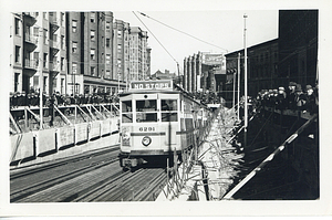 Subway portal Huntington Avenue