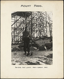 The Girl That Jumps, Mount Hood : Melrose, Mass.