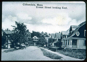 Cliftondale, Mass., Ernest Street looking east