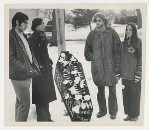 Casket for Mourning Free Speech (February 18, 1970)