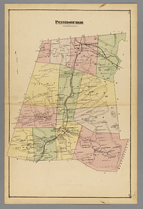Petersburgh, NY map