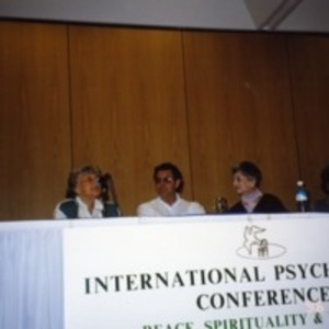 Zerka T. Moreno at the International Psychodrama Conference