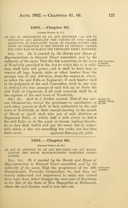 1802 Chap. 0066 An Act In Addition To An Act Entitled "An Act Establishing The Fifth Massachusetts Turnpike Corporation.