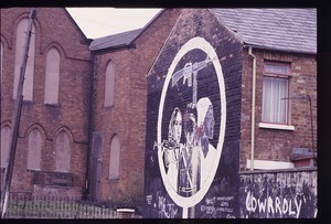 Republican (Sinn Fein) wall mural, West Belfast