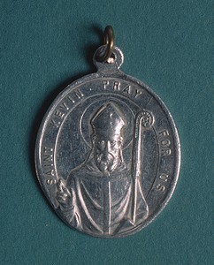 Medal of St. Kevin and Our Lady of Good Counsel