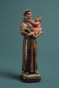 Statuette of St. Anthony and the Child Jesus