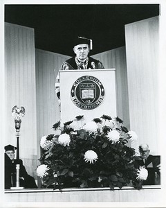 Joyce, W. Seavey at his inauguration as twenty-third president of Boston College