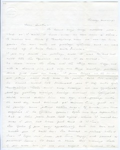 Emily Dickinson letter to W. Austin Dickinson