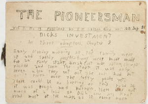 The pioneersman, volume 2, number 13