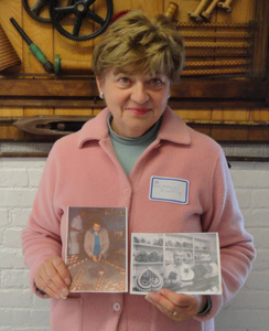 Jane Duffley at the Lowell Mass. Memories Road Show