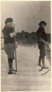 Winter sports - Rose Jacobs and my aunt Evelyn W. Kiley