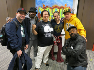 Mayan Tamang at the "Show 'Em Whatcha Got" Mass. Memories Road Show: The Hip-Hop Edition