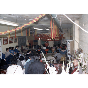 Guests and speaker at Garment Workers Celebration