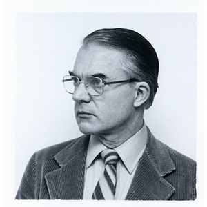Side headshot of Peter Serenyi, Professor of Art and Architecture