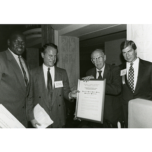 Drucker Award presentation to the Center for the Study of Sport in Society