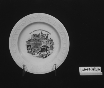 "John Gilpin" Alphabet Plates