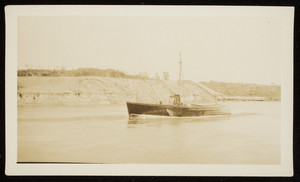 Ship on the Cape Cod Canal