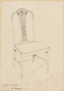 "Light Chair of Mahogany"