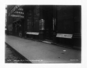 Sidewalk at #224 Washington St., sec.6, Boston, Mass., November 20, 1904