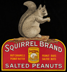 Squirrel Brand Salted Peanuts, The Squirrel Brand Co., 10-12 Boardman Street, Cambridge, Mass., undated
