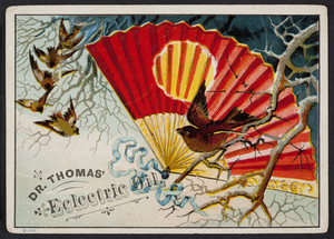 Trade card for Dr. Thomas' Eclectric Oil, location unknown, undated