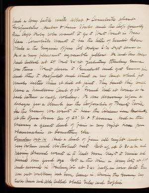 Thomas Lincoln Casey Diary, June-December 1888, 080, had a long talk with Abbot and