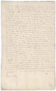 Petition of Prince Hall to the Massachusetts General Court, 27 February 1788