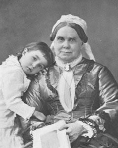 Elizabeth Buffum Chace and unidentified child