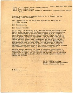 Letter from Lloyd E. Walsh to E. A. Fish