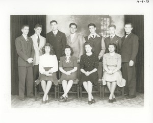 Yearbook staff, New Salem Academy Class of 1948