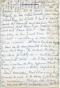 Letter from Eleanor T. C. Foote to Caleb Foote and Arthur Foote