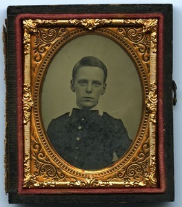 Stephen Thacher, Jr.: half-length portrait as a boy, seated