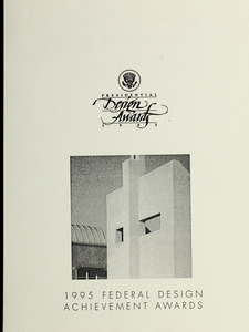 1995 federal design achievement awards