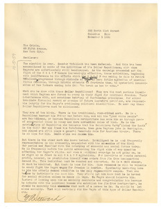 Letter from G. A. Steward to Crisis