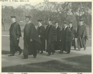 Hugh P. Baker inaugural procession