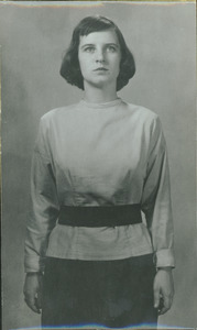 Doris E. Abramson in pose