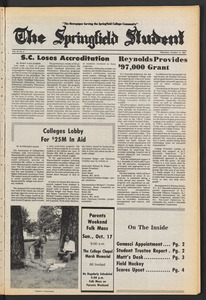 The Springfield Student (vol. 96, no. 5) Oct. 14, 1982