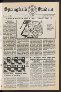 The Springfield Student (vol. 108, no. 1) Sept. 23, 1993