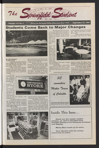 The Springfield Student (vol. 112, no. 1) Sept. 12, 1997